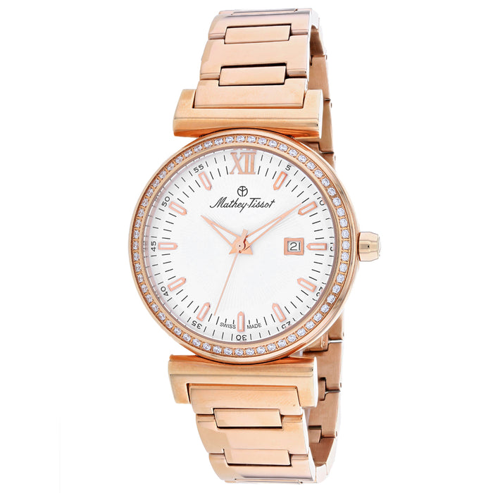 Mathey Tissot Men's White Dial Watch - H410PQI