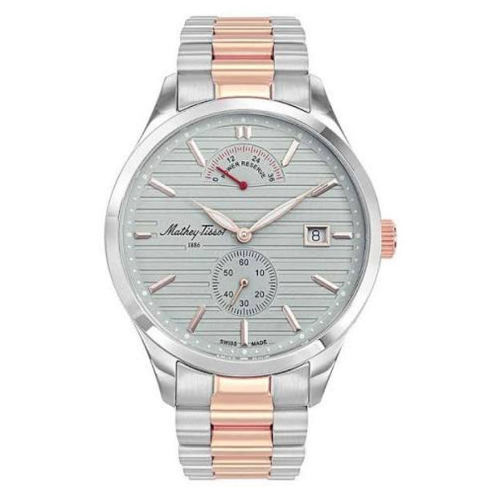 Mathey Tissot Men's Urban Grey Dial Watch - H411ATPRRS