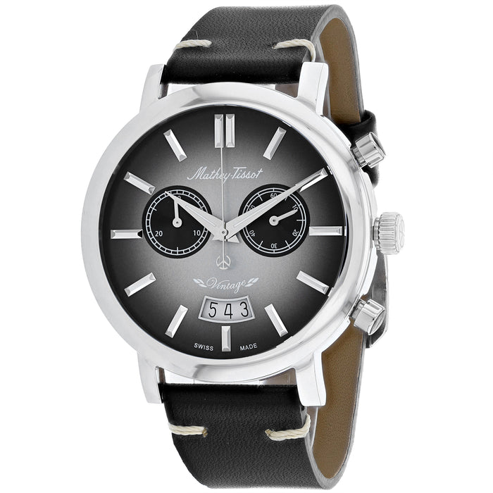 Mathey Tissot Men's Grey Dial Watch - H42CHAN