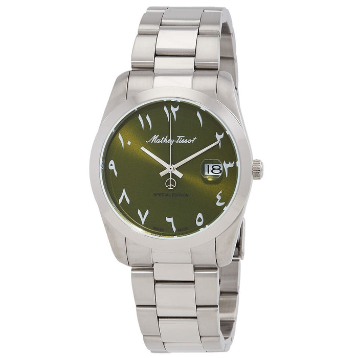 Mathey-Tissot Men's Mathy Orient Green Dial Watch - H450APEV