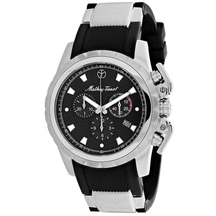 Mathey Tissot Men's Classic Black Dial Watch - H466CHAN
