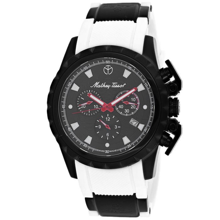 Mathey Tissot Men's Classic Black Dial Watch - H466CHW