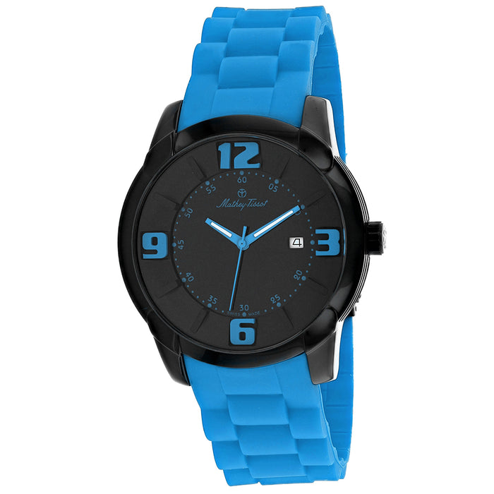 Mathey Tissot Men's Classic Black Dial Watch - H511ABU