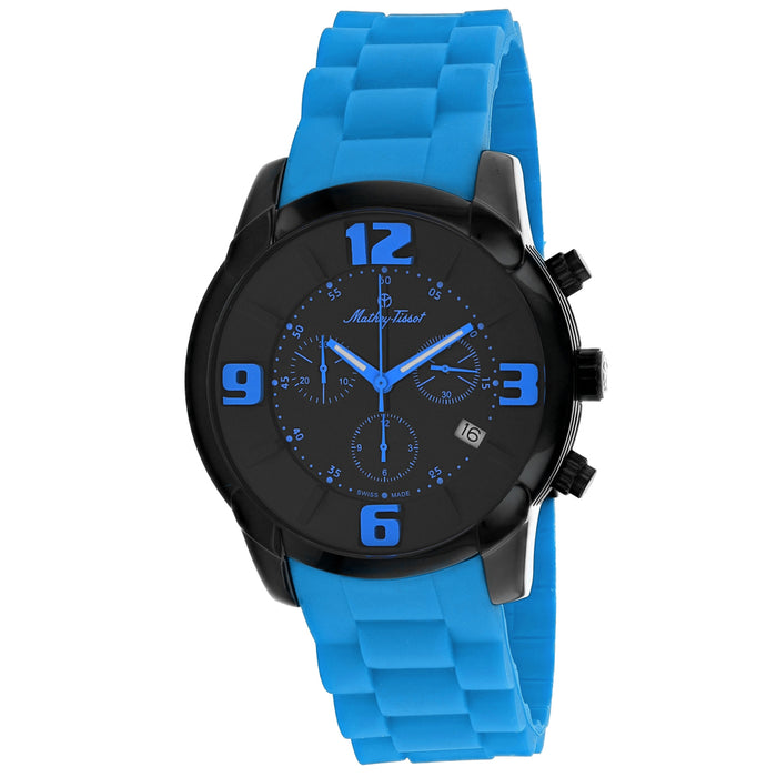 Mathey Tissot Men's Classic Black Dial Watch - H511CHBU