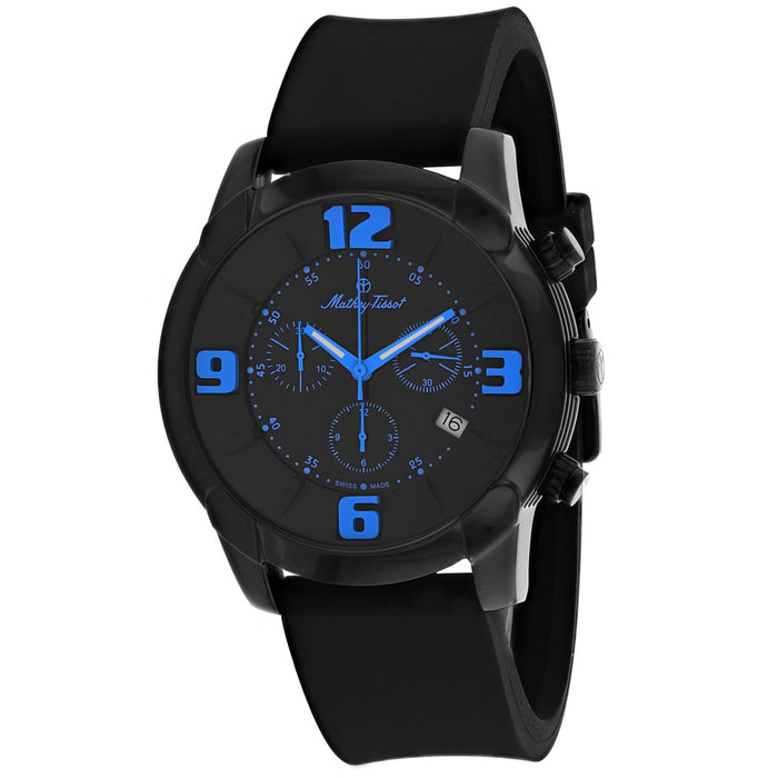 Mathey Tissot Men's Classic Black Dial Watch - H511CHBUB