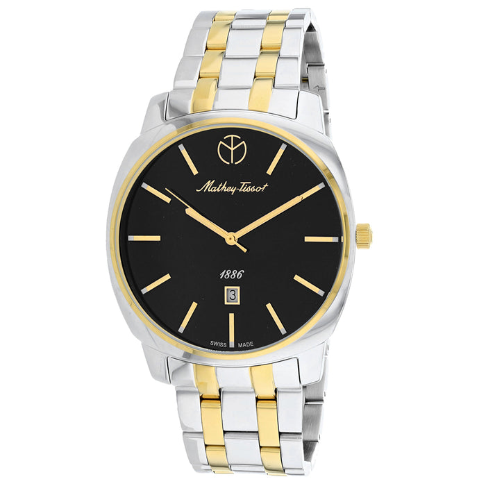 Mathey Tissot Men's Smart Black Dial Watch - H6940MBN