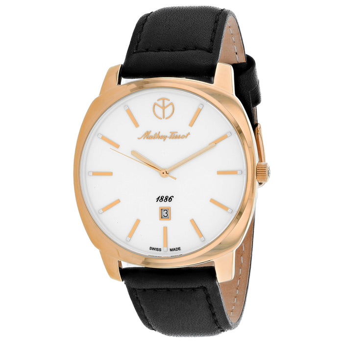 Mathey Tissot Men's Smart White Dial Watch - H6940PI
