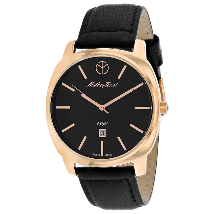 Mathey Tissot Men's Smart Black Dial Watch - H6940PN