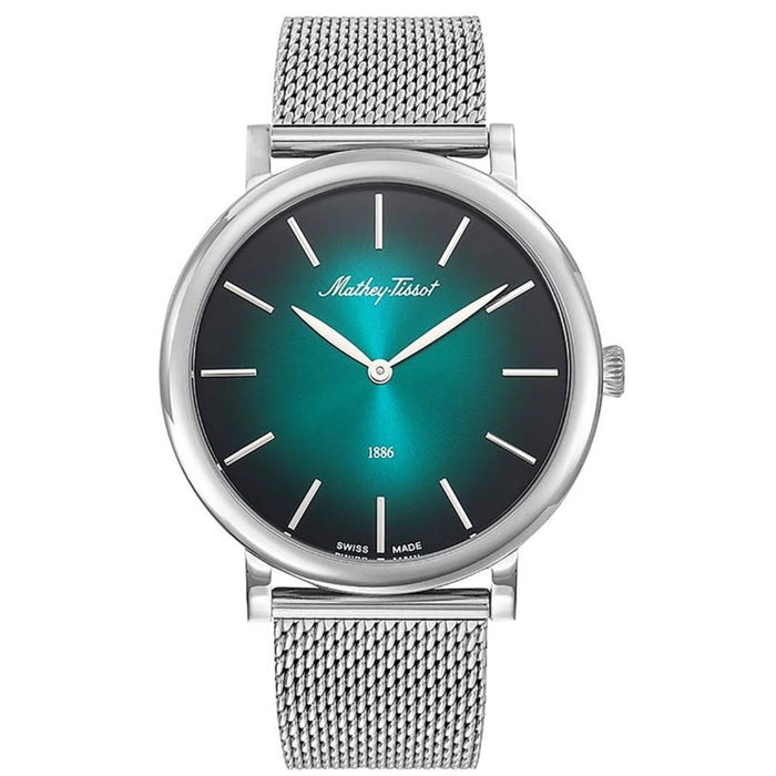Mathey-Tissot Men's Monsoon Green Dial Watch - H7916AV
