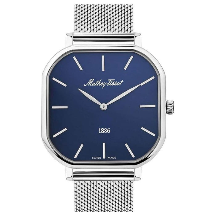 Mathey-Tissot Men's Monsoon Blue Dial Watch - H7917ABU