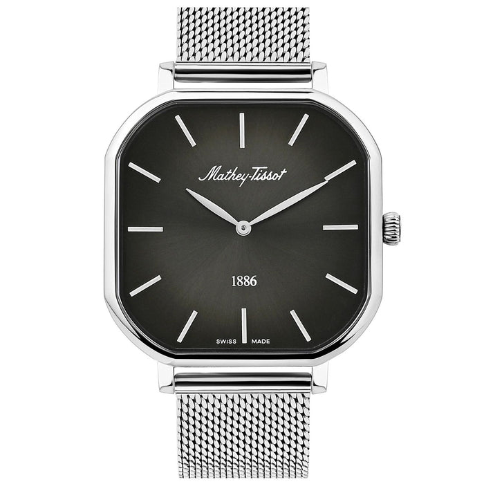 Mathey-Tissot Men's Monsoon Black Dial Watch - H7917AN