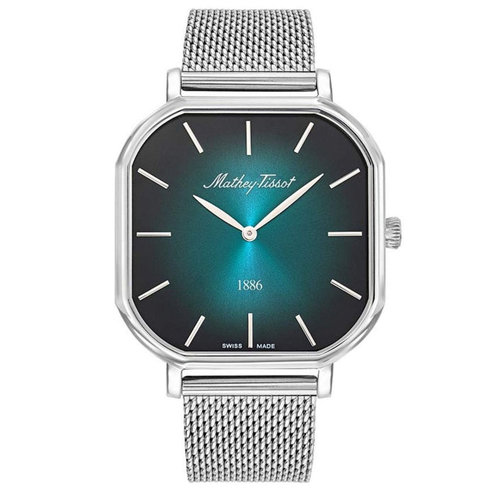 Mathey-Tissot Men's Monsoon Green Dial Watch - H7917AV