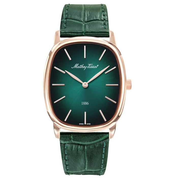 Mathey-Tissot Men's Martin Green Dial Watch - H7919PLV