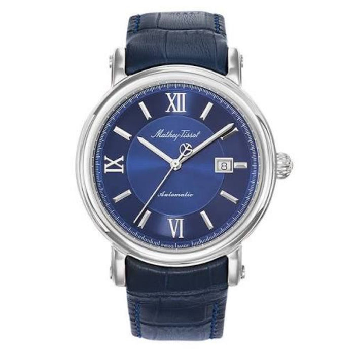 Mathey Tissot Men's Renaissance Blue Dial Watch - H9030ABU