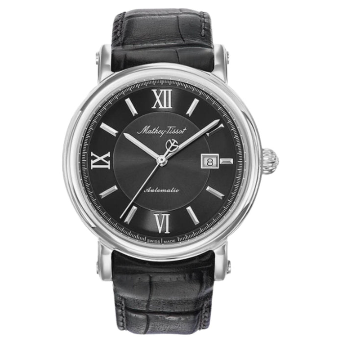 Mathey Tissot Men's Renaissance Black Dial Watch - H9030AN