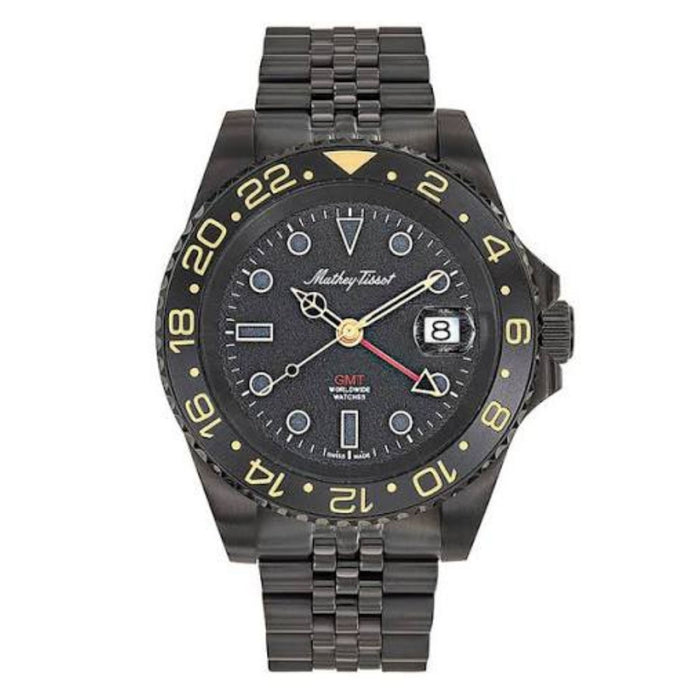 Mathey Tissot Men's Stealth Black Dial Watch - H903NN