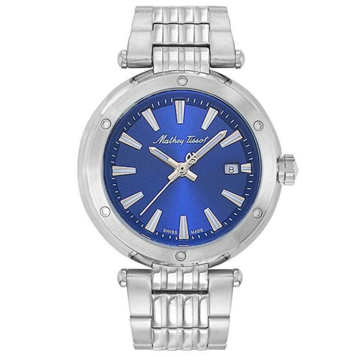 Mathey Tissot Men's Neptune Blue Dial Watch - H912ABU