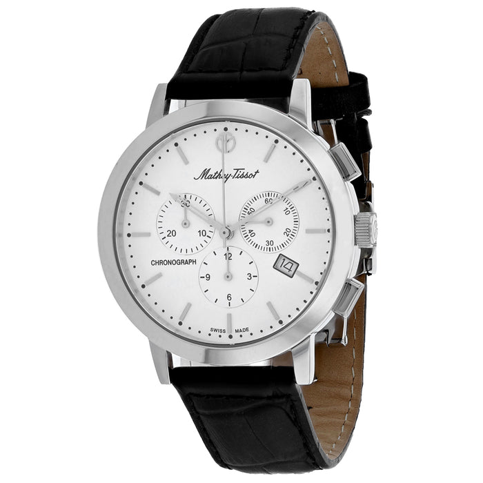 Mathey Tissot Men's Classic White Dial Watch - H9315CHALI