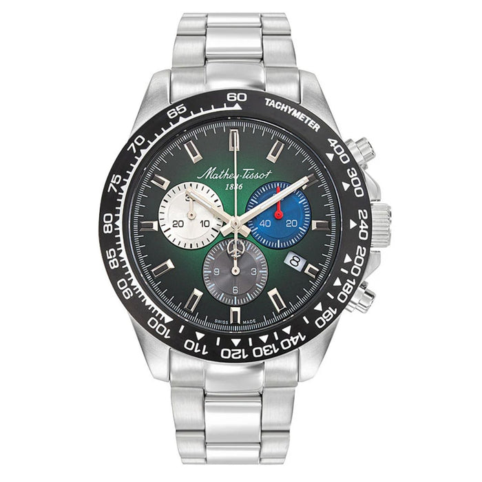 Mathey Tissot Men's Mathy Chess Black Dial Watch - H938CHAV