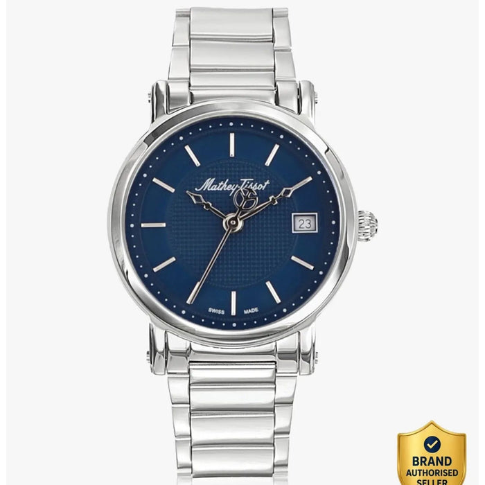 Mathey-Tissot Men's City metal Blue Dial Watch - HB611251MABU