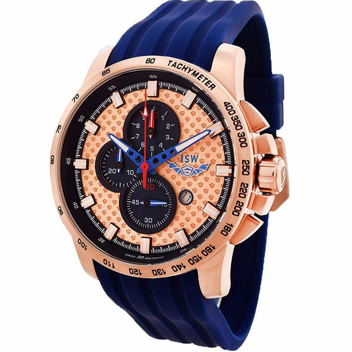 ISW Men's Classic Rose gold Dial Watch - ISW-1003-04
