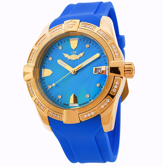 ISW Women's Classic Blue Dial Watch - ISW-1008-12