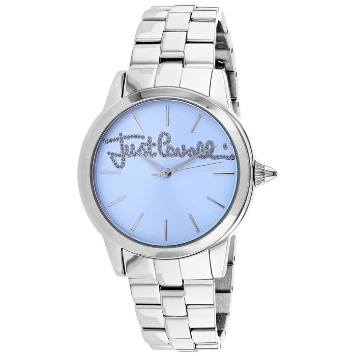 Just Cavalli Women's Logo Blue Dial Watch - JC1L006M0065