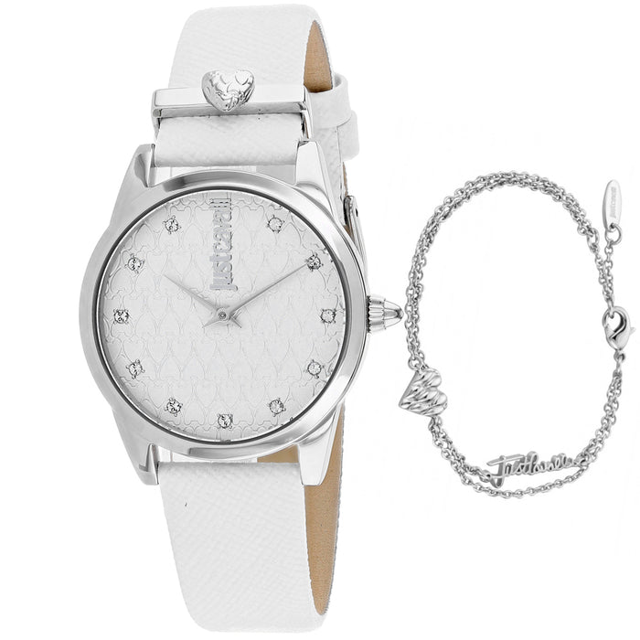 Just Cavalli Women's Vale Silver Dial Watch - JC1L010L0515