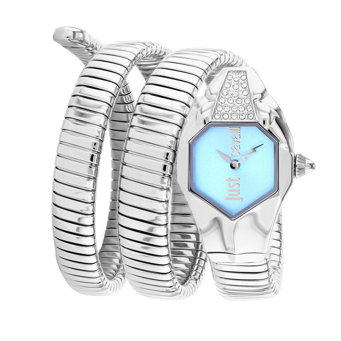 Just Cavalli Women's Glam Chic Blue Dial Watch - JC1L022M0015