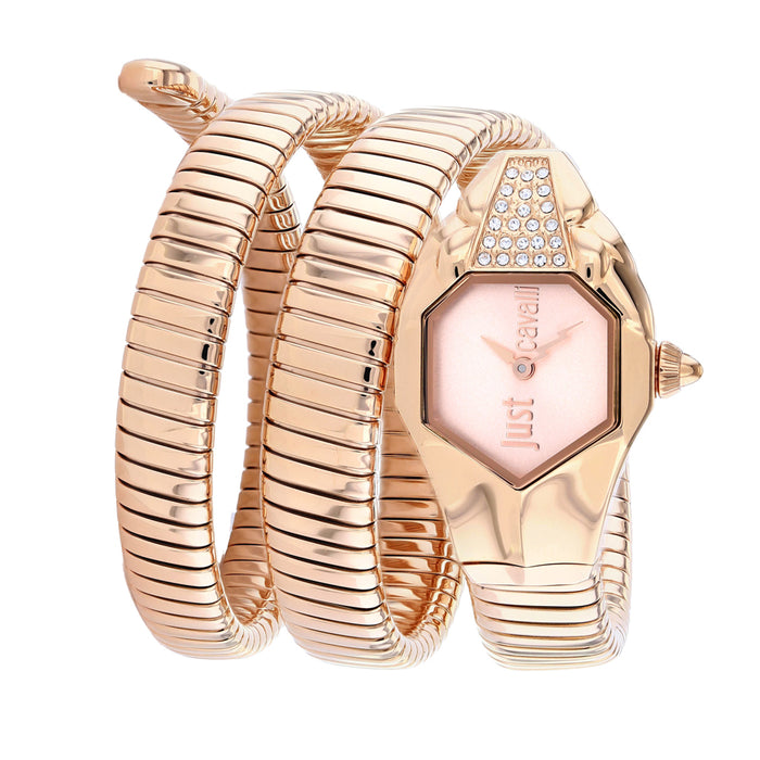 Just Cavalli Women's Glam Chic Rose Gold Dial Watch - JC1L022M0035
