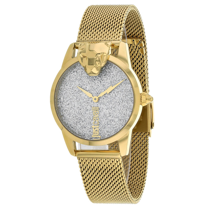 Just Cavalli Women's Mini Silver Dial Watch - JC1L057M0335