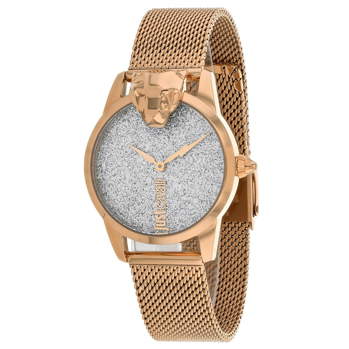 Just Cavalli Women's Mini Silver Dial Watch - JC1L057M0345