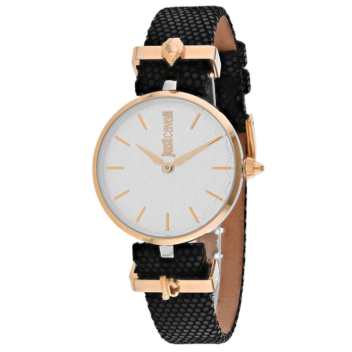 Just Cavalli Women's Trama Silver Dial Watch - JC1L060L0045