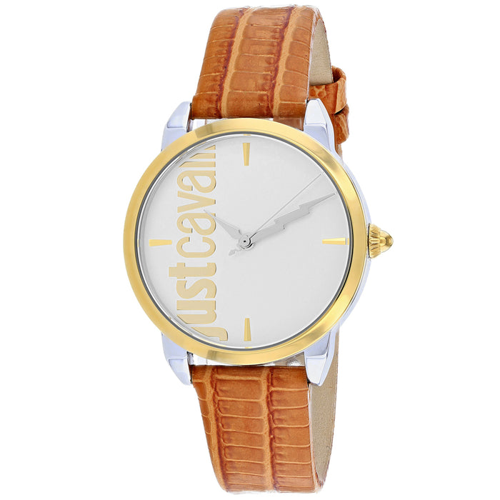 Just Cavalli Women's Tenue Silver Dial Watch - JC1L079L0025