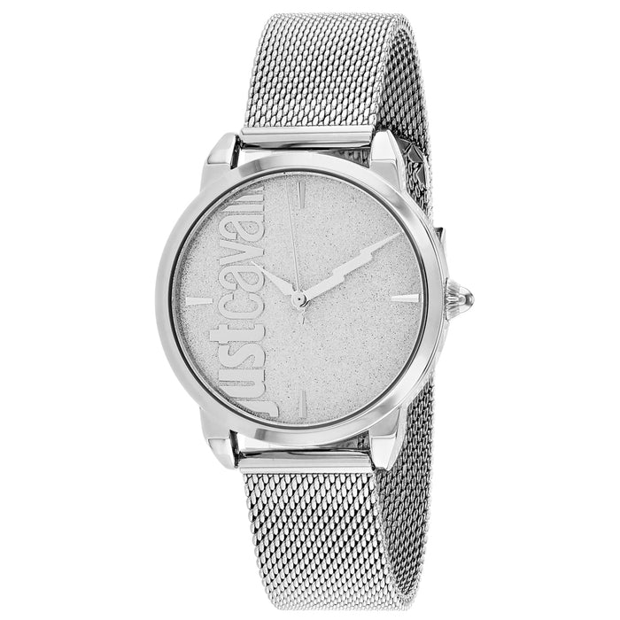 Just Cavalli Women's Tenue Silver Dial Watch - JC1L079M0075
