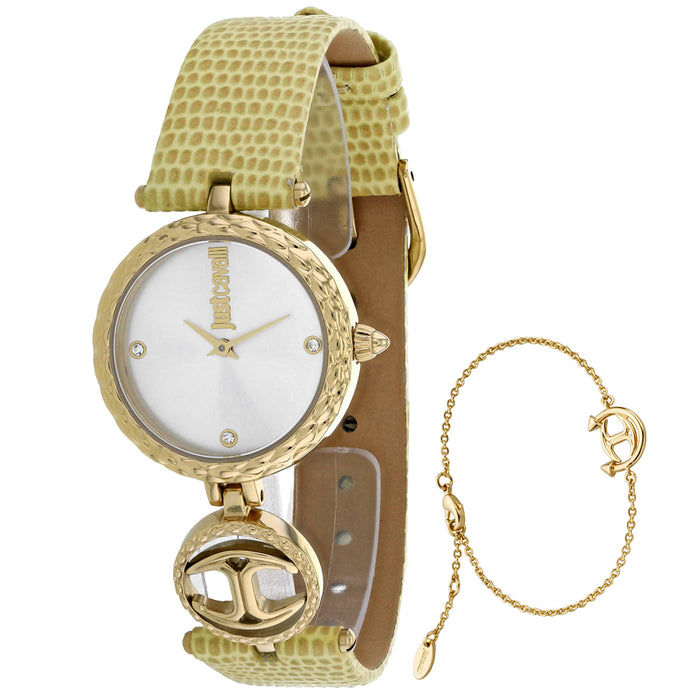 Just Cavalli Women's Mini Silver Dial Watch - JC1L103L0025