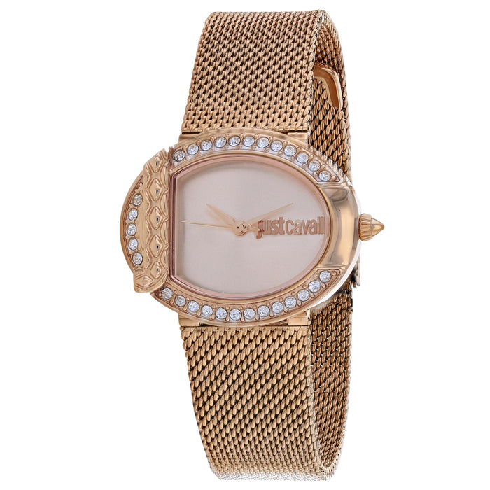 Just Cavalli Women's C Rose Gold Dial Watch - JC1L110M0105