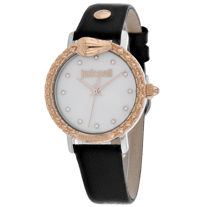 Just Cavalli Women's Animalier Mother of Pearl Dial Watch - JC1L124L0045