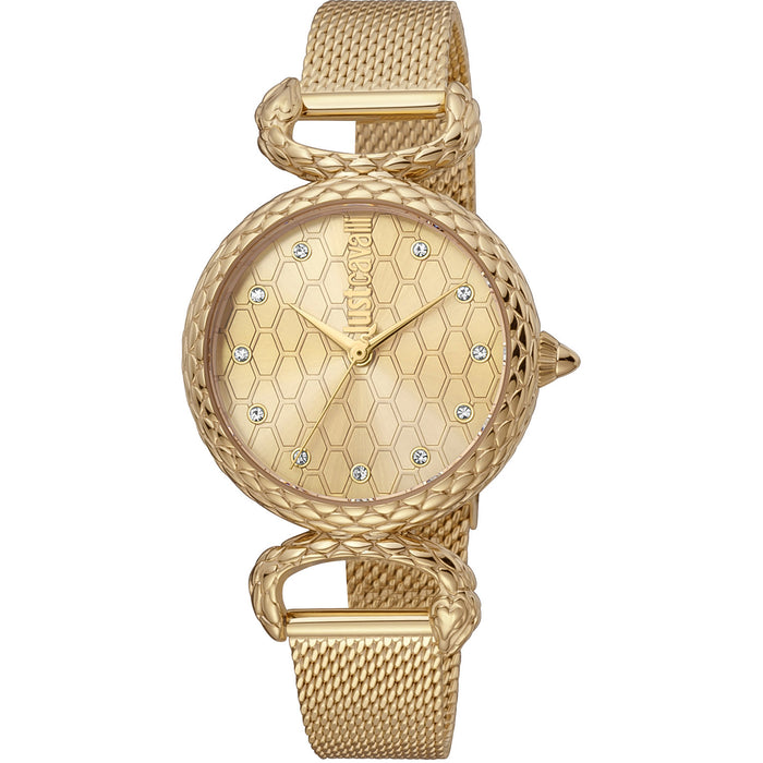 Just Cavalli Women's Animalier Gold Dial Watch