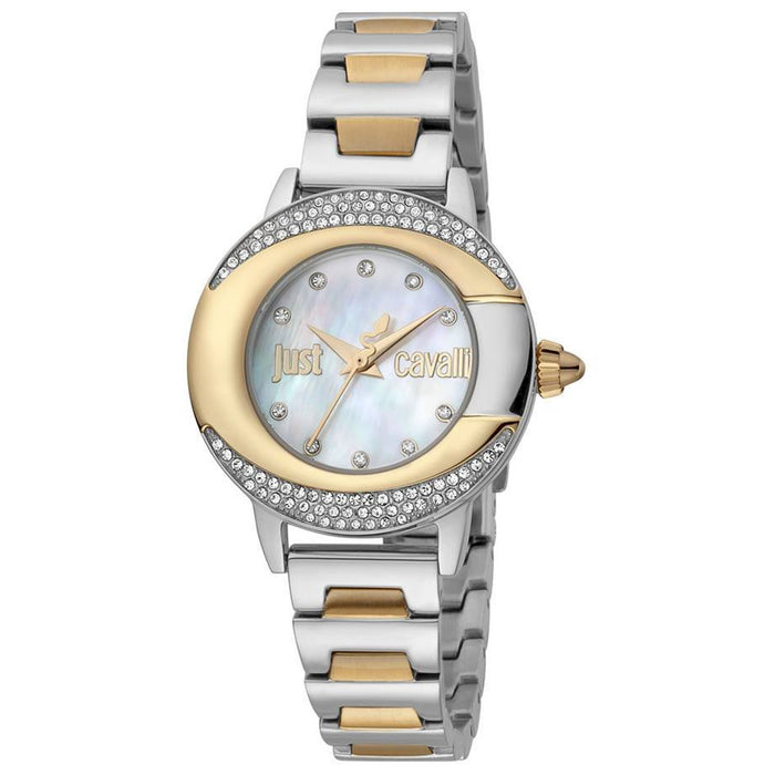 Just Cavalli Women's Glam Chic Mother of pearl Dial Watch - JC1L150M0085