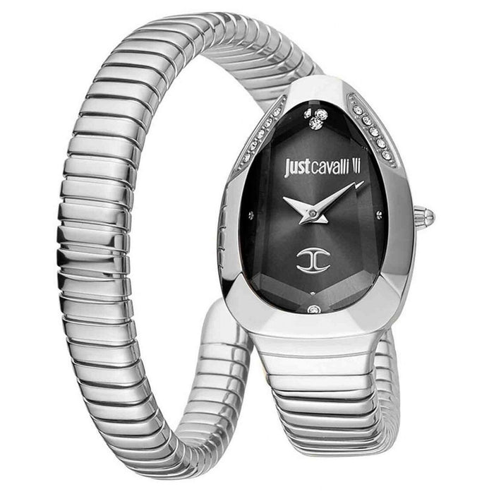 Just Cavalli Women's Snake Black Dial Watch - JC1L208M0025