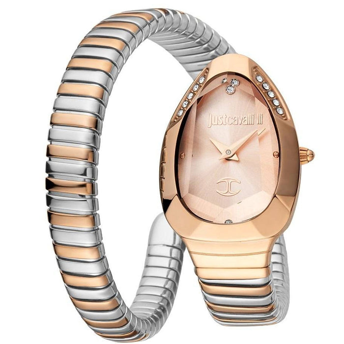 Just Cavalli Women's Snake Rose gold Dial Watch - JC1L208M0075