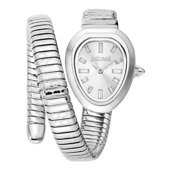 Just Cavalli Women's Aversa Silver Dial Watch - JC1L222M0015