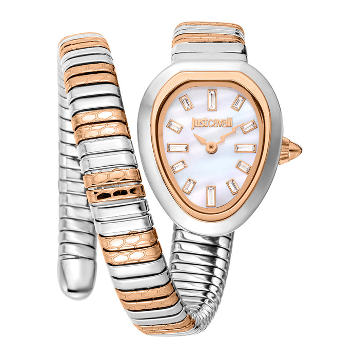 Just Cavalli Women's Aversa Mother of Pearl Dial Watch - JC1L222M0065