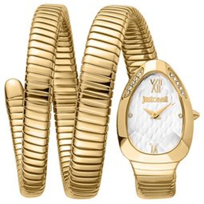 Just Cavalli Women's Snake Grey Dial Watch - JC1L224M0035