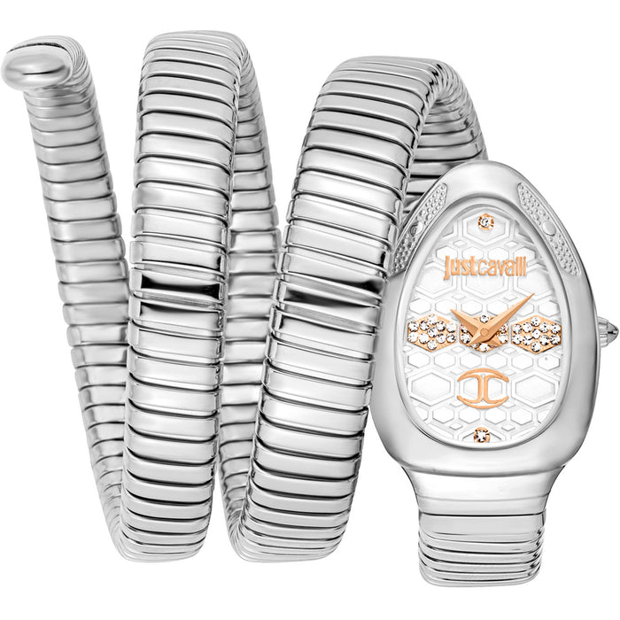 Just Cavalli Women's Cosenza Silver Dial Watch - JC1L232M0015