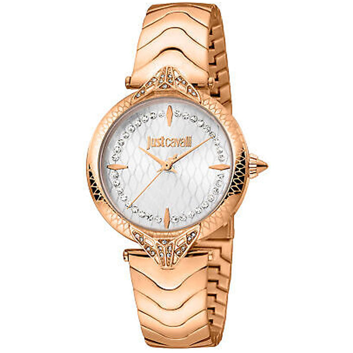 Just Cavalli Women's Animalier Silver Dial Watch - JC1L238M0085
