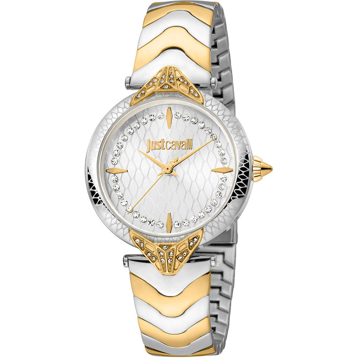 Just Cavalli Women's Animalier Silver Dial Watch - JC1L238M0095