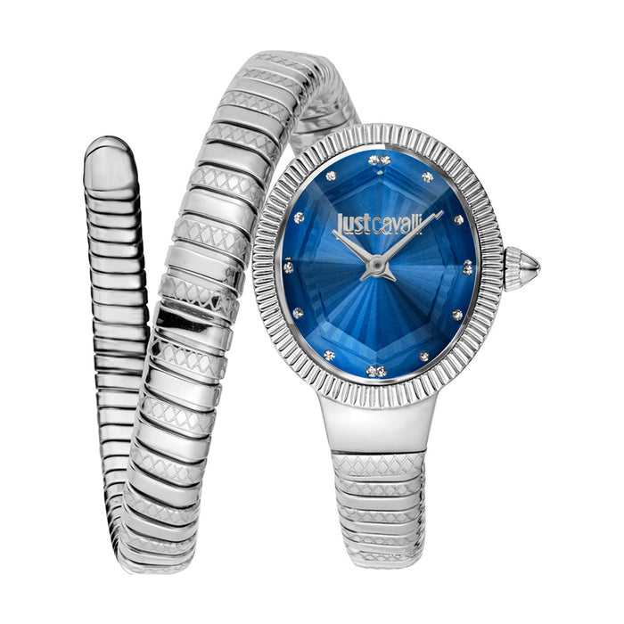 Just Cavalli Women's Ardea Blue Dial Watch - JC1L268M0015