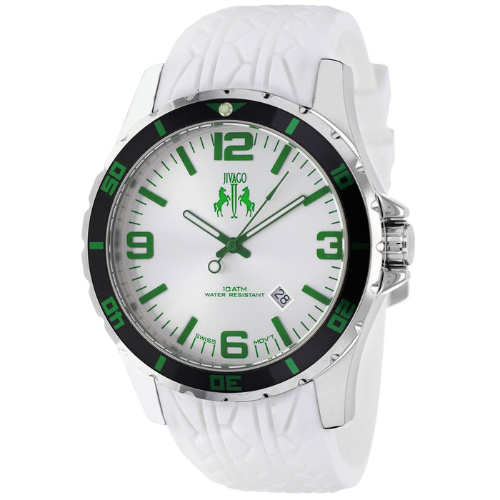 Jivago Men's Ultimate White Dial Watch - JV0116